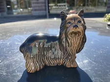 VINTAGE COOPERCRAFT CERAMIC YORKSHIRE TERRIER DOG