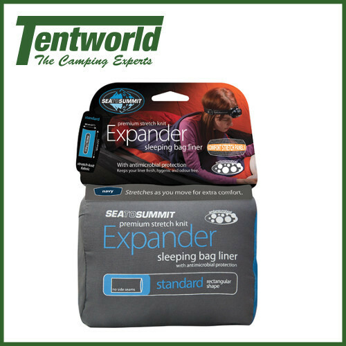 Sea To Summit Expander Travel Sleeping Bag Liner Standard Navy 9327868041756 eBay