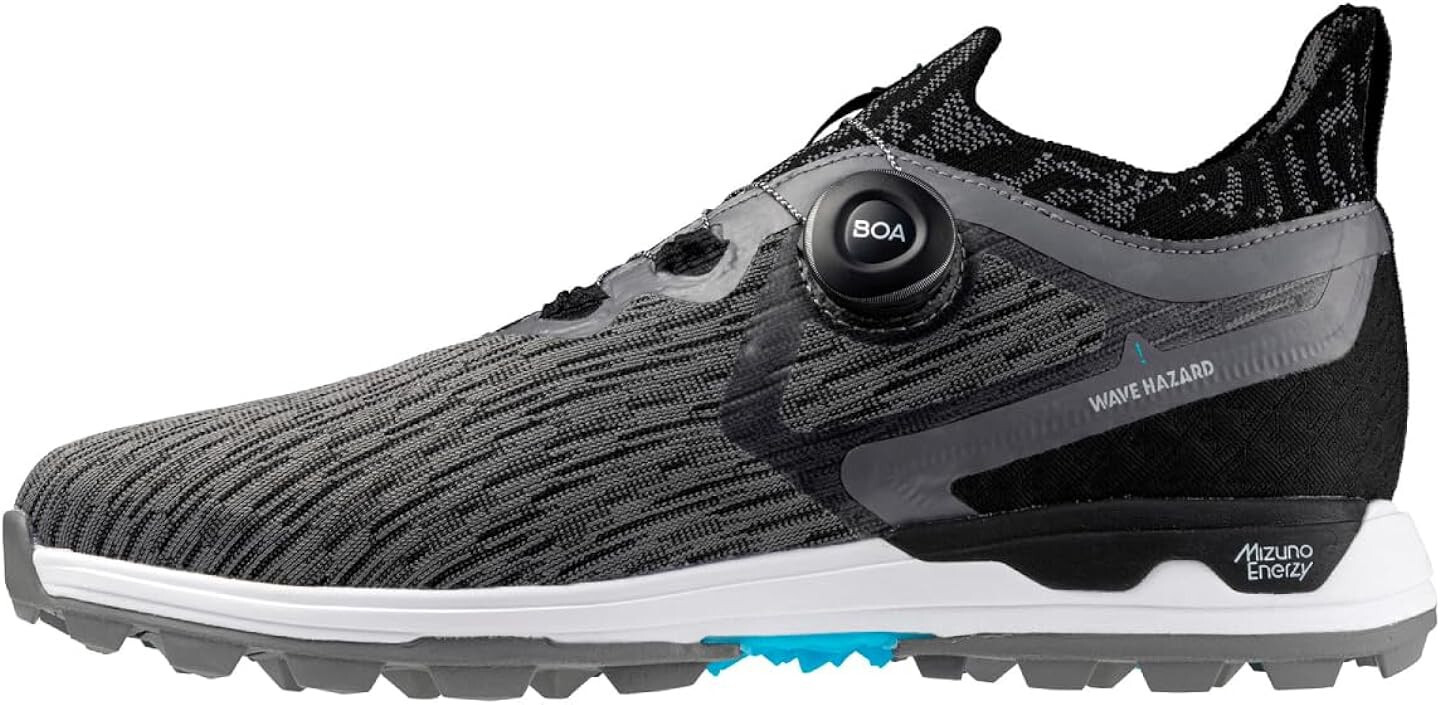 MIZUNO Golf Shoes WAVE HAZARD WG BOA WIDE 51GM2370 Black US8.5 