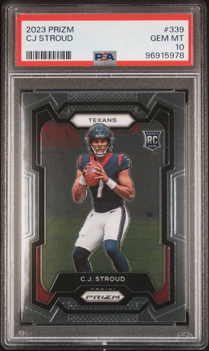 2023 Prizm #339 CJ Stroud RC PSA 10