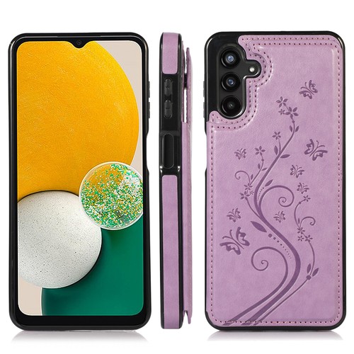 Funda trasera delgada floral con soporte para tarjetas billetera a prueba de golpes para Samsung A15/A16/A54/A55 - Imagen 8 de 63