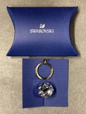 Swarovski Crystal Ball Keyring 25mm Gold Plated NEW