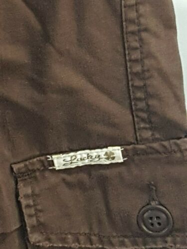 Girls Lucky Brand Capri Pants Brown Size 4/27 - Picture 3 of 5