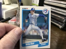 1990 Fleer Update Box Set Willie Blair #U-126 Rookie RC