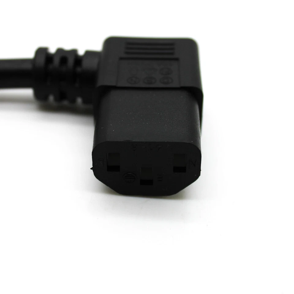 Well Shin 14-ft 4.3M Left Angle C13 to C14 Plug Power Cable - Image 3 of 3