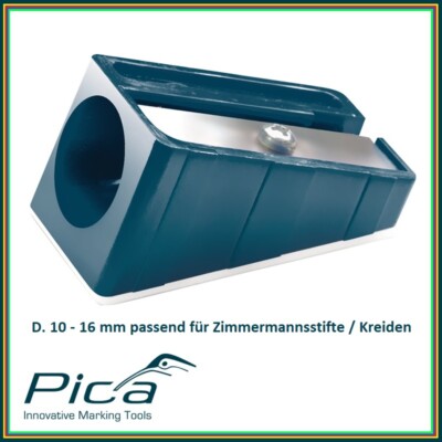 PICA Anspitzer f. D.10-16mm passend für Zimmermannsstifte / Kreiden Spitzer