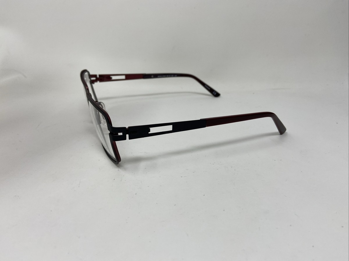 SKAGA EYEWEAR TITANIUM 2519 PARI 56/21/145 502 BLACK BURGUNDY FLEX
