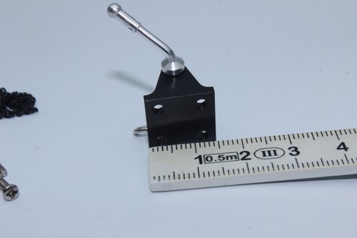 Attelage de Remorque Noir 1:10 pour Robot RC TRX Embrayage Neuf - Photo 3/4