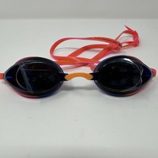 Speedo Performance Vanquisher 2.0 Mirrored Goggles Pink Orange Blue Adult Swim