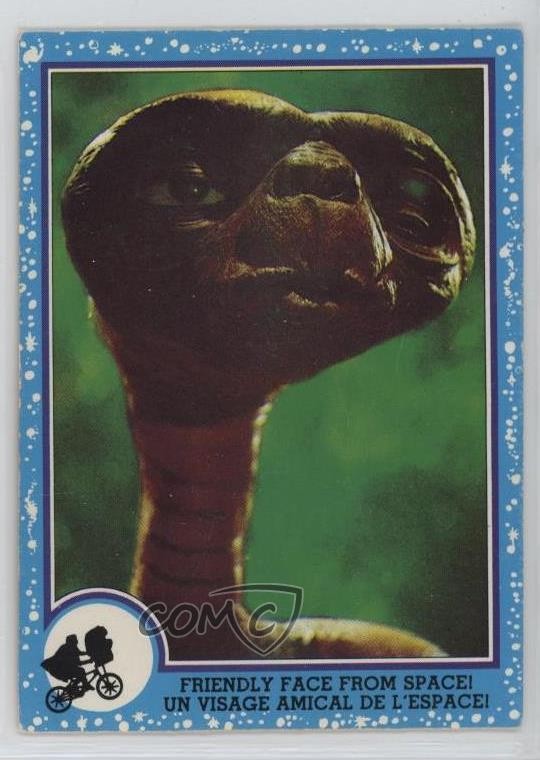 1982 O-Pee-Chee The Extra Terrestrial in His Adventure on Earth ET #86 0au4