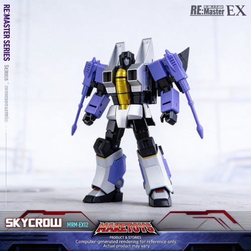 Maketoys Skywarp Rm Ex12 Skycrow Transform Collectible Action Figure 
