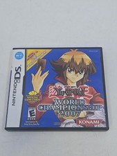 Yu-Gi-Oh! World Championship 2007 (Nintendo DS, 2007) - No Cards - Tested CIB