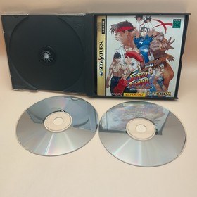 Street Fighter Collection Sega Saturn Japan Import US Seller