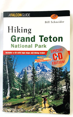 A Falcon Guide Hiking Grand Teton National Park CD w/ Topo Maps & Trails