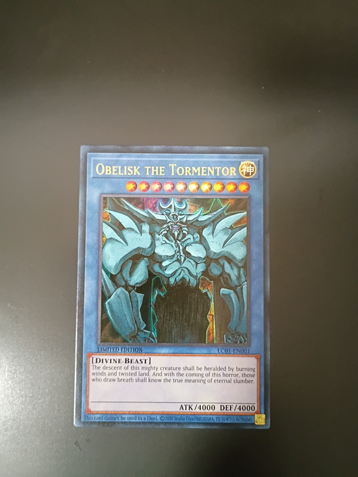 Obelisk the Tormentor - 25th Anniversary Edition