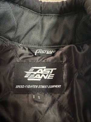 Vintage 90s Moto Jacket Fast Lane Speed Fighter Racing Y2K Car