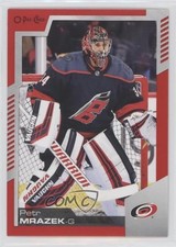 2020-21 O-Pee-Chee Red Border Petr Mrazek #402 0c3
