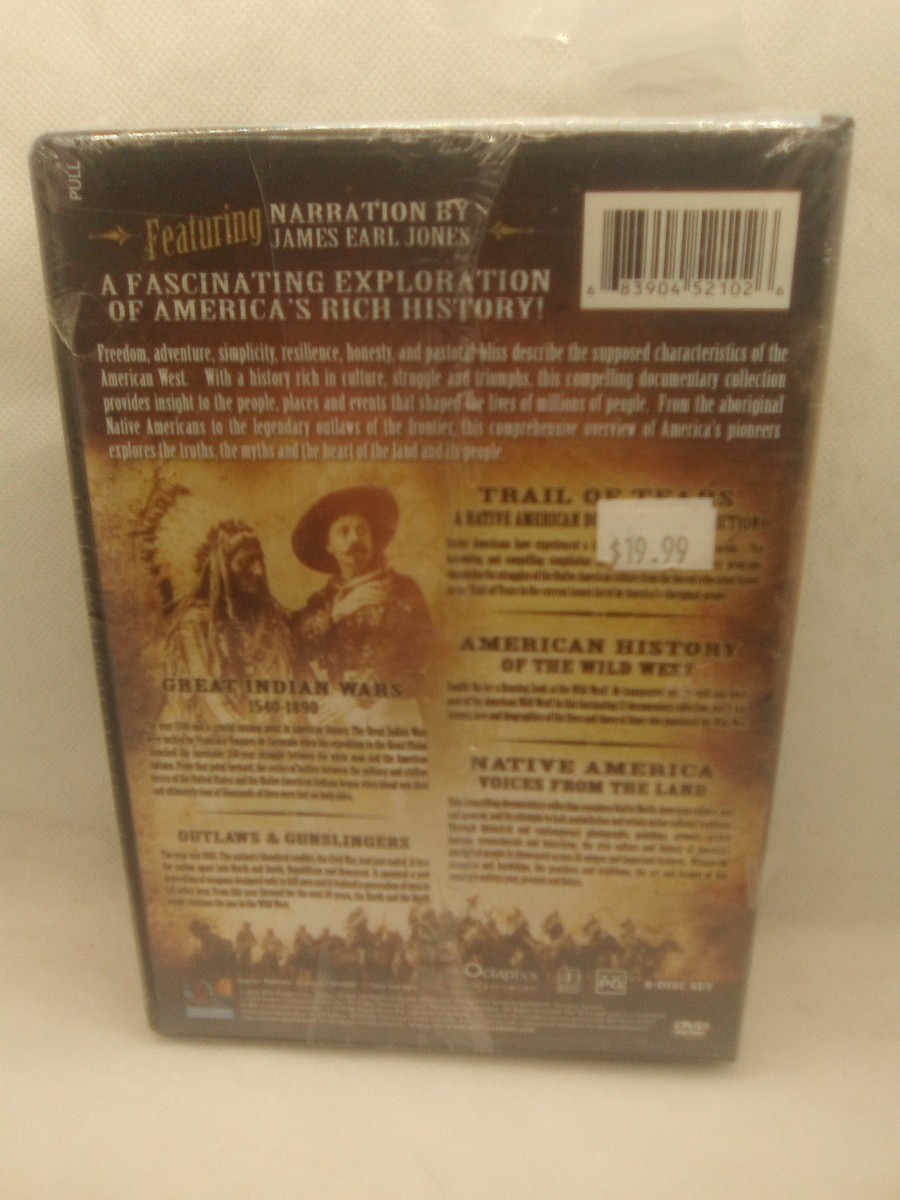 The American West: 12 Documentary Set (DVD, 2010, 8-Disc Set) for
