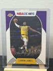 Front of 2020-21 Panini NBA Hoops - LeBron James #146