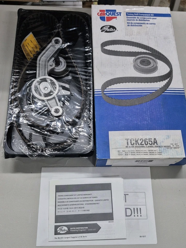 Kit de correa de distribución de puertas TCK265A para Jeep Wrangler Liberty Chrysler PT Cruiser neón Foto 2 de 2