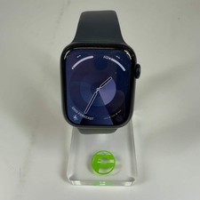 GPS Only Apple Watch Series 9 45MM Black Aluminum Black Sport Band MR9A3LL/A