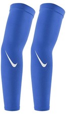 NIKE Pro Dri-FIT Football Sleeves - Royal Blue / White