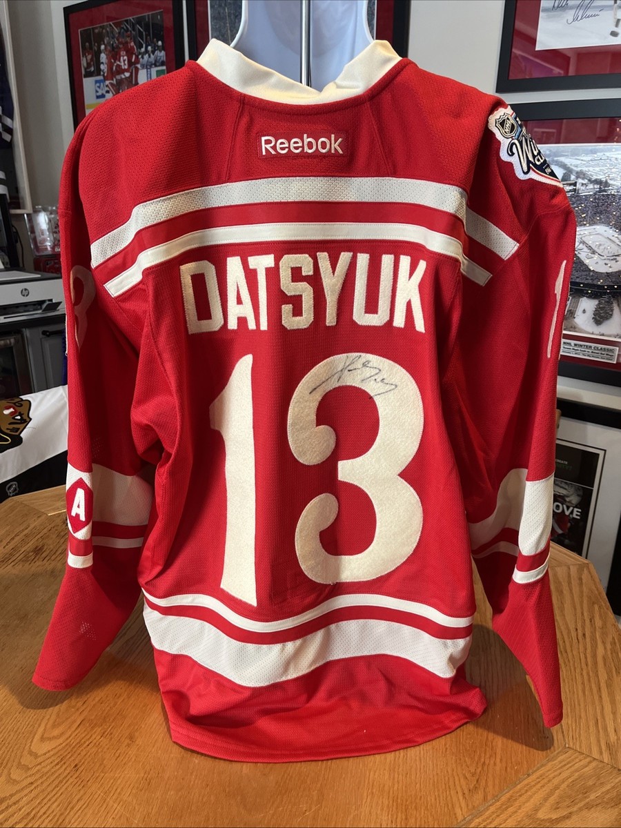 Pavel Datsyuk 2014 Winter Classic Autographed Authentic Jersey | eBay