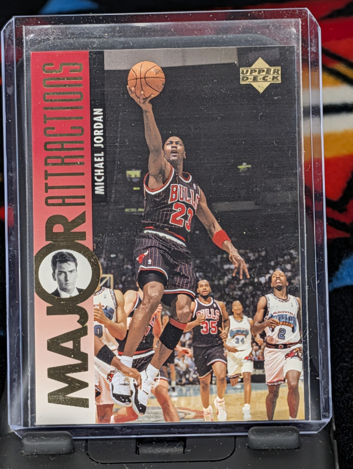 1995-96 Upper Deck - Major Attractions Michael Jordan #339 Electric Court