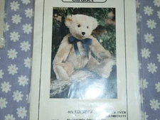 EDINBURGE STRUDEL 23.5" FULLY JOINTED ANTIQUE STYLE  JOINTED BEAR  PATTERN UNCUT
