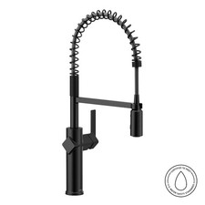 Moen 87580BL Joric Matte Black 1-Handle Pulldown Kitchen Faucet Powerboost NEW 