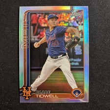 2025 Topps Chrome Update Series - Blade Tidwell #USC14 (Refractor, RC) Mets