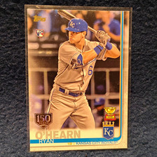 2019 Topps #332 Ryan O'Hearn 150th Anniversary Parallel Rookie Card Royals. rookie card picture