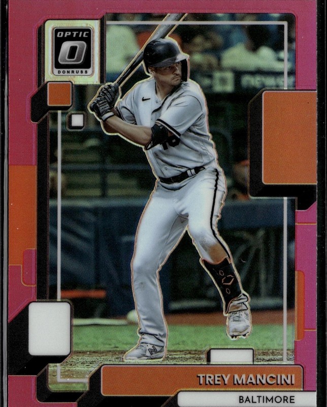 2022 Donruss #208 Trey Mancini Holo Pink