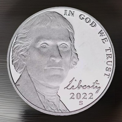 2022-S 5 Full Steps Nickel 5C Gem Deep Cameo Proof San Francisco FAST S&H