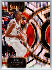 2024 Select WNBA Tina Charles Silver Flash #107 Atlanta Dream