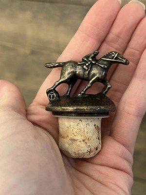 Blantons Bourbon Bottle Stopper - Letter  T  Collectable