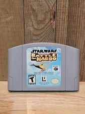 Star Wars Episode I Battle for Naboo Nintendo 64 N64. TESTED 💯 Authentic!