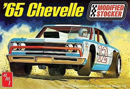 AMT/MPC AMT1177/12 - 1/25 1966 Chevelle Modified Stocker - New