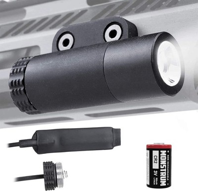 Monstrum F50 M-Lok Flashlight 100 Lumens with Detachable Remote Pressure Switch
