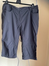 Damen Sch&ouml;ffel Hose leichte Sommer Wanderhose Trekkinghose Gr. 44 anthrazit