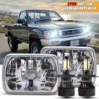 For Nissan Hardbody D21 Pickup 5X7" 7x6" inch 6000K Led Headlights Hi/Lo Beam (For: Nissan)