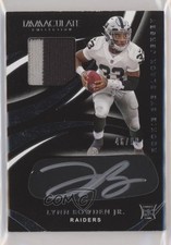 2020 Panini Immaculate Rookie Eye Black Jersey 46/99 Lynn Bowden Jr Auto x5u
