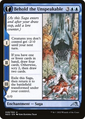 Behold the Unspeakable Uncommon NEO #48 Lightly Played