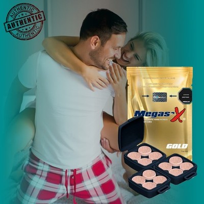 MegasX 12 Pills Sexual Power Boost Pill Natural Ingredient Rich Supplement Boost