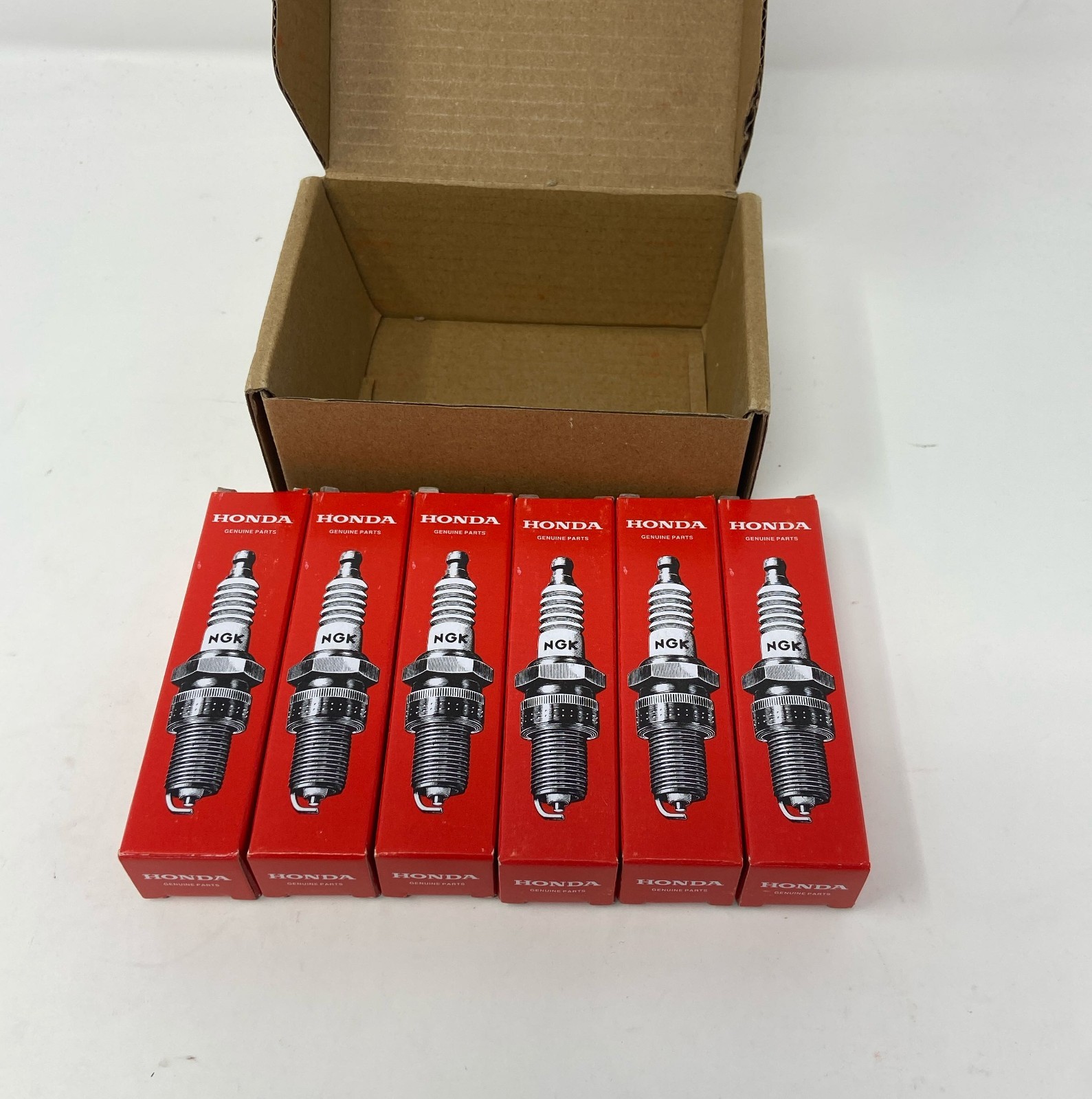 Honda Genuine OEM NGK Spark Plugs ILZKR7B11 12290-R70-A01 - Set of 6