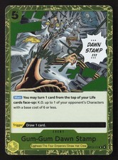 Gum-Gum Dawn Stamp R OP13-OP13-117 NM - One Piece TCG