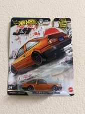 Hot Wheels Premium Toyota AE86 Sprinter Trueno JAPAN HISTORICS 5