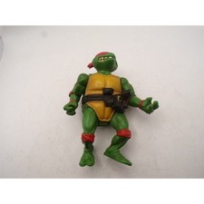 Vintage 1988 TMNT Raphael Storage Shell Action Figure Playmates Toys Red Bandana