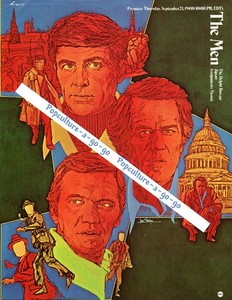 The Men ABC promo * Robert Conrad, Laurence Luckinbill, James Wainwright