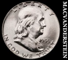 1955 Franklin Half Dollar- Choice Gem Brilliant Uncirculated Luster #G6603